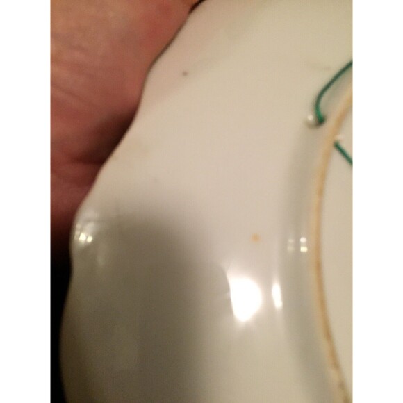 Vintage Jesus At The Door 18k Gold Trim Collector Plate 1970’s Religious Japan - Picture 8 of 10